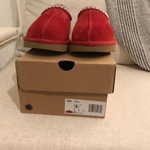 UGG Women’s Tasman Suede Braid Slipper Clogs